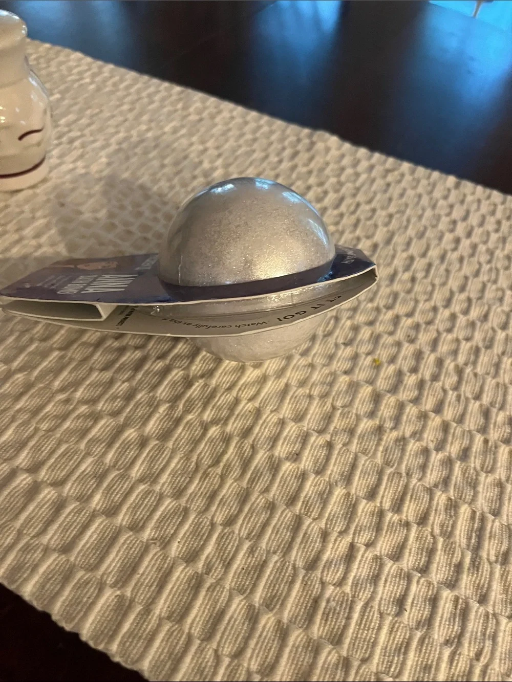 Anna Bath Bomb by — White Fizzy Soak